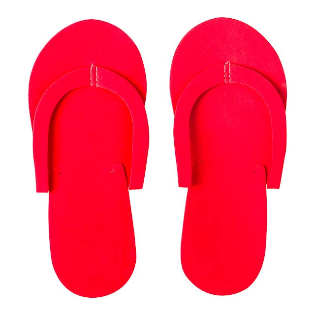 Yommy - beach slippers - red