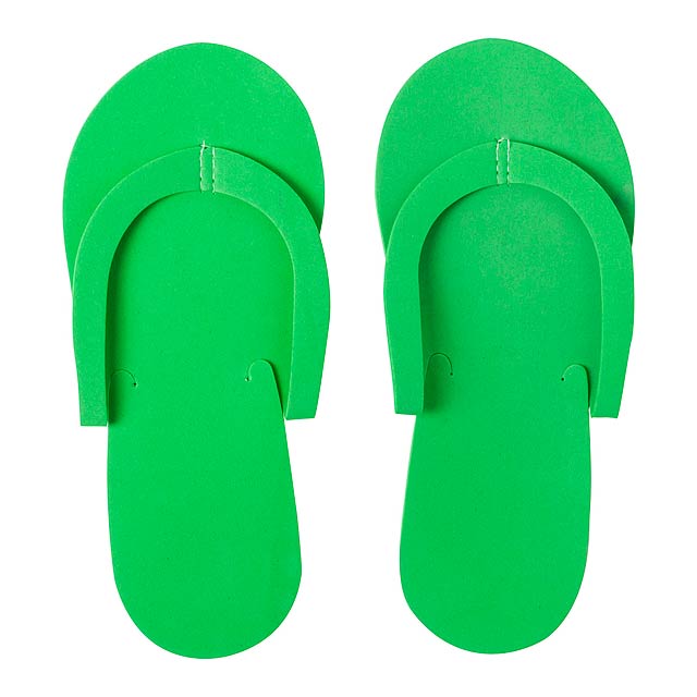 Yommy - beach slippers - green