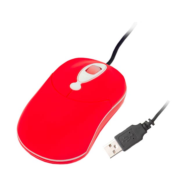 Keita optická myš - červená