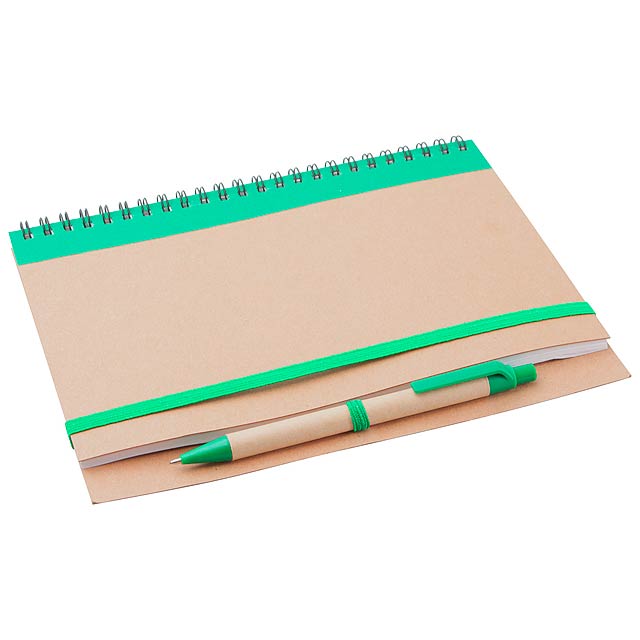 Notebook - green