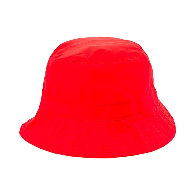 Barlow klobouk - červená
