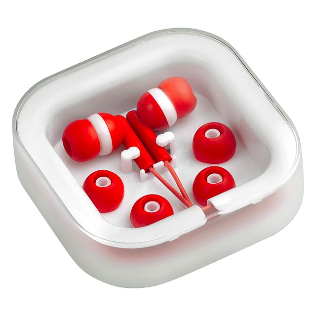 Earphones - red