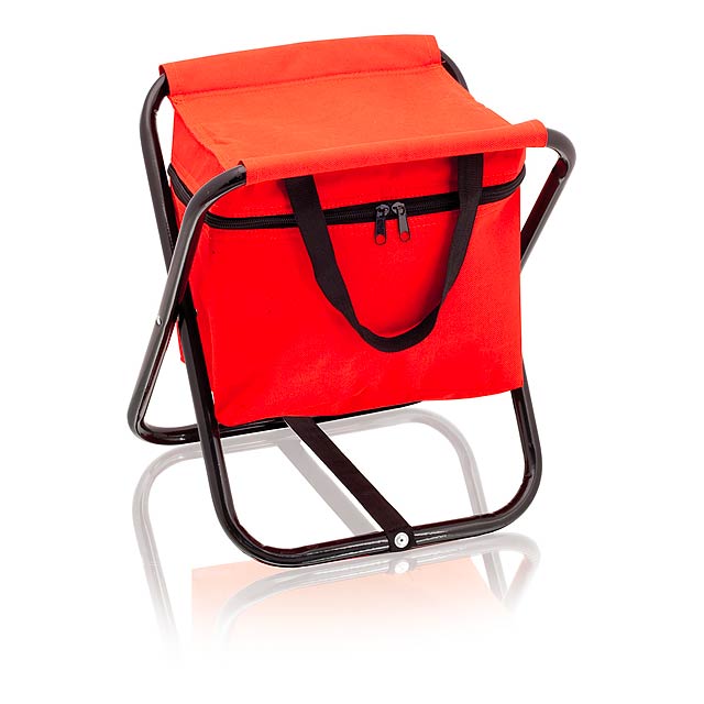 Xana sedátko s chladící taškou - červená