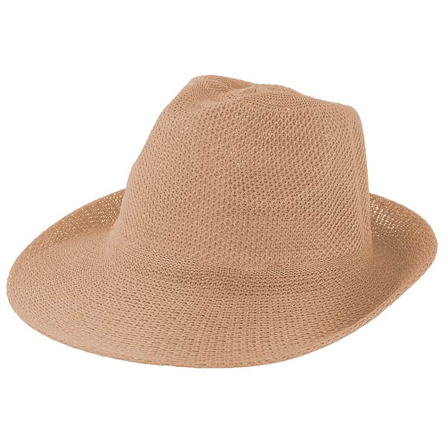 Timbu slámový klobouk - béžová