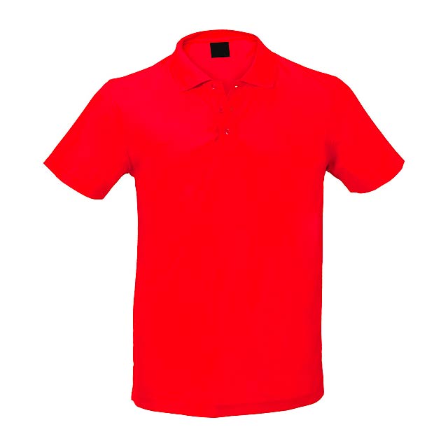 Technical P polo - red