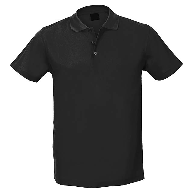 Technical P polo - black