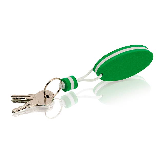 Soke přívěšek na klíče - zelená