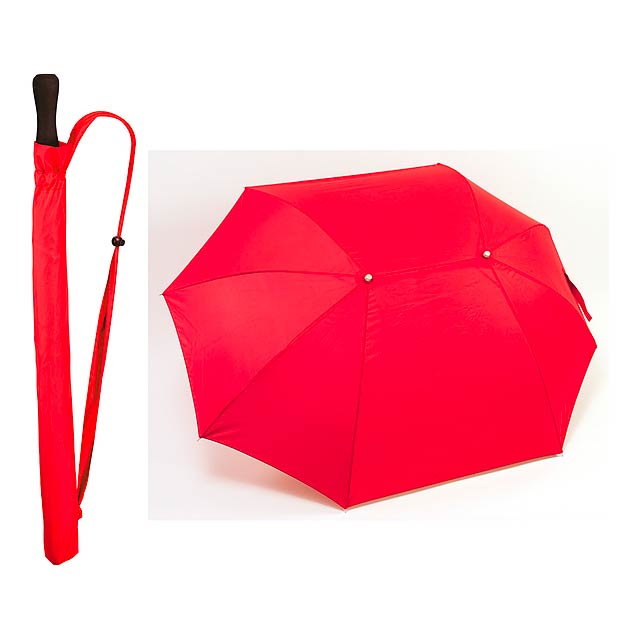 Siam deštník - červená