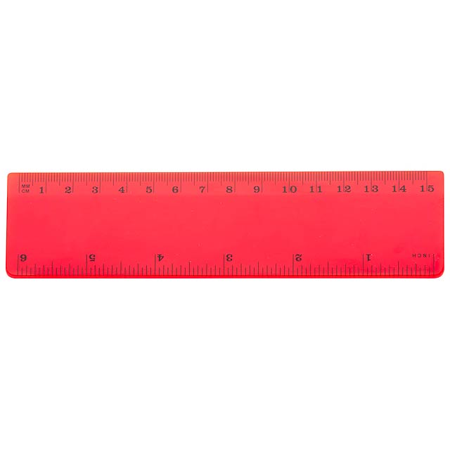 Ruler - red