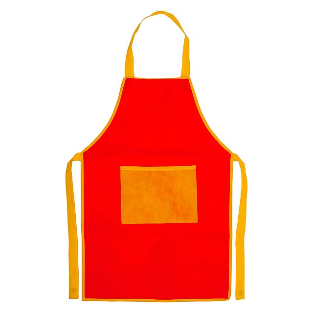 Apron for children - red