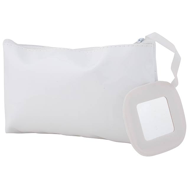 Cosmetic bag - white