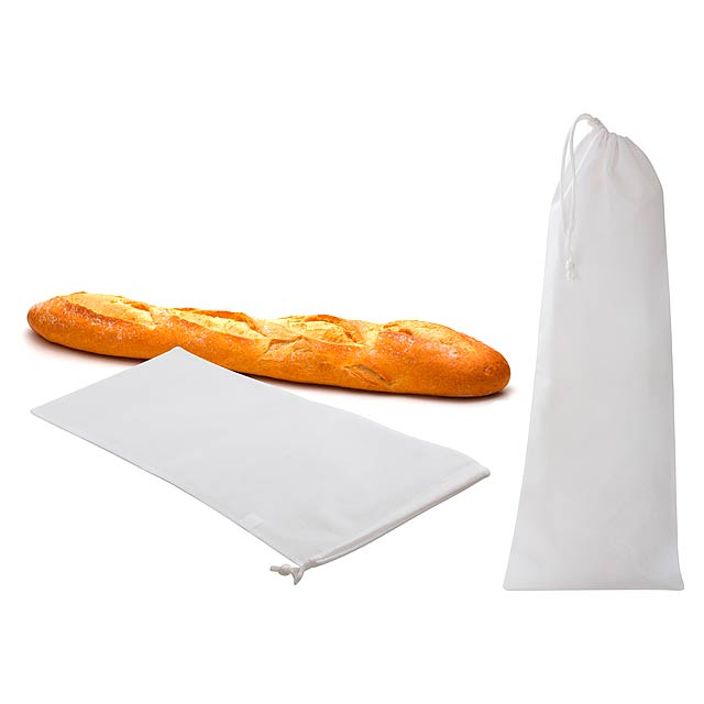 Harin harin sáček na chleba - bílá