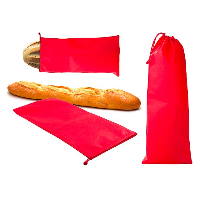 Harin harin sáček na chleba - červená