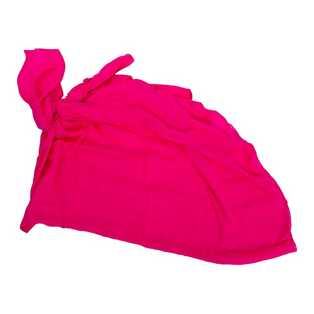 Beach scarf - fuchsia