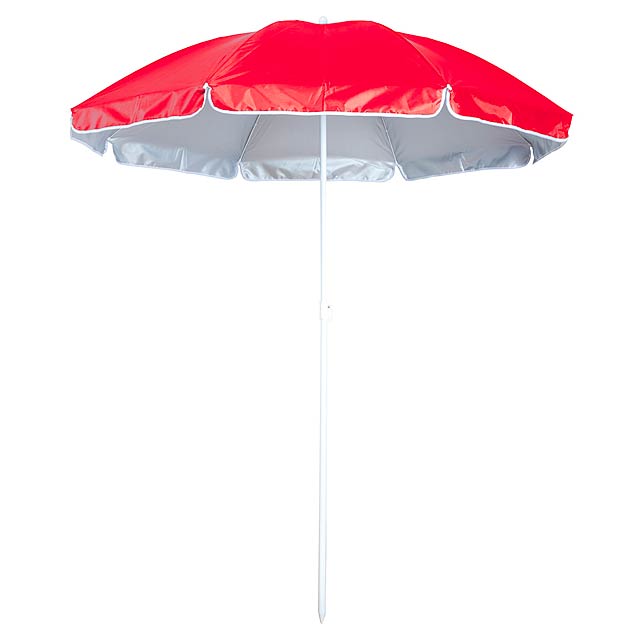 Beach umbrella - red