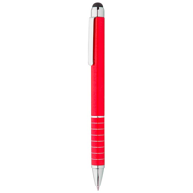 Touch ballpoint pen - red