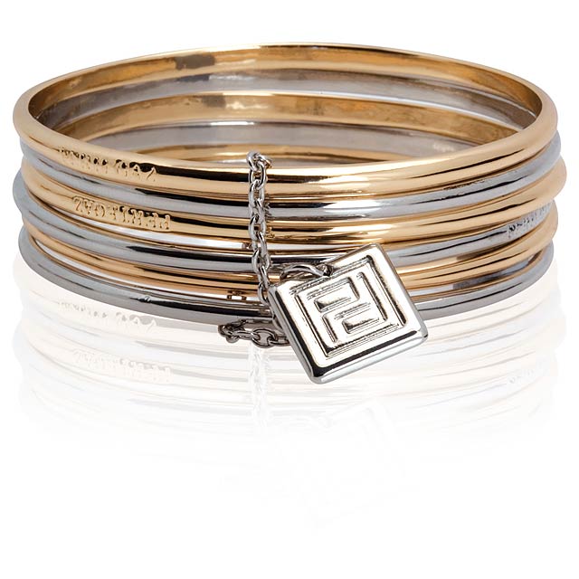 Cercles bracelet - silver
