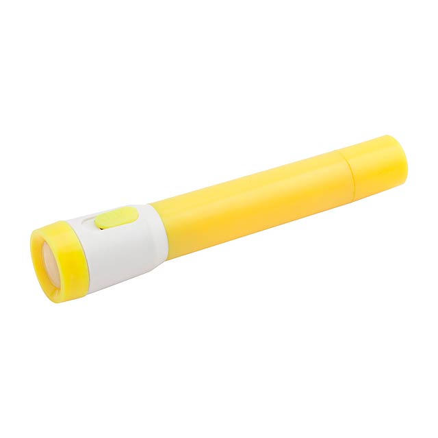 Tinga kuličkové pero se svítilnou - žlutá