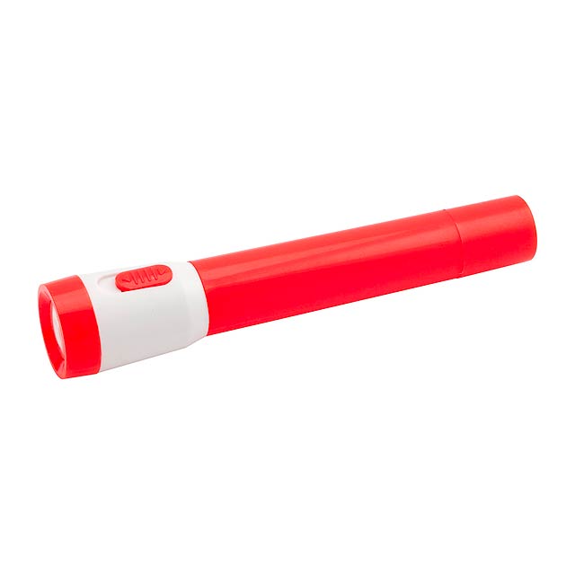 Tinga kuličkové pero se svítilnou - červená