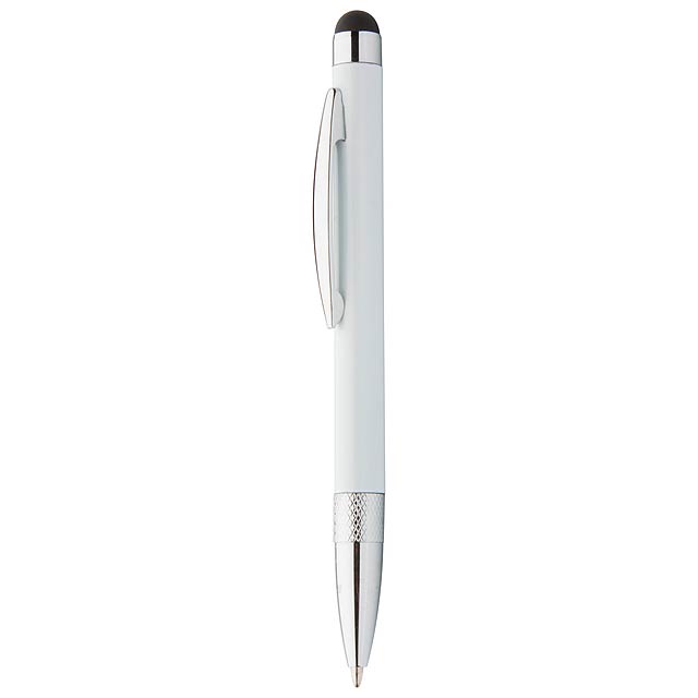 Touch ballpoint pen - white