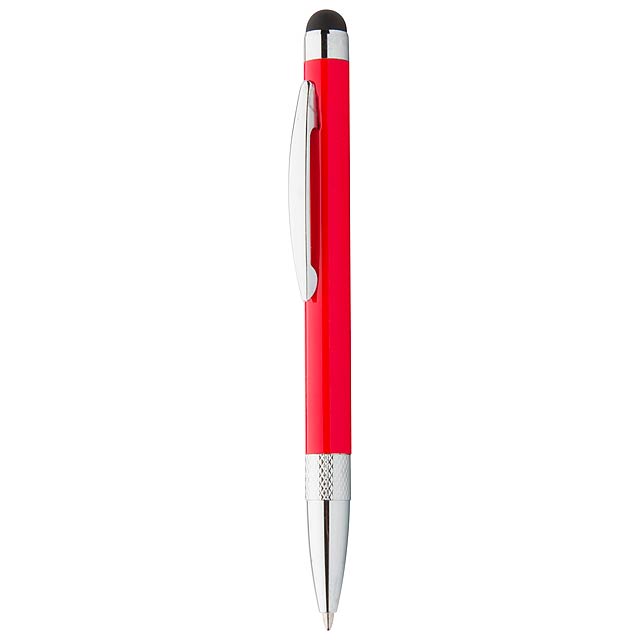 Silum dotykové kuličkové pero - červená