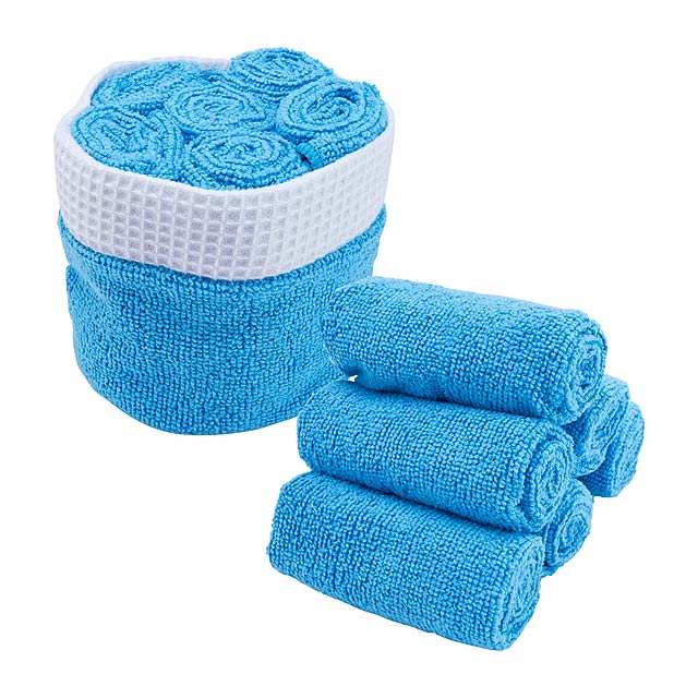 Tekla sada ručníků - modrá