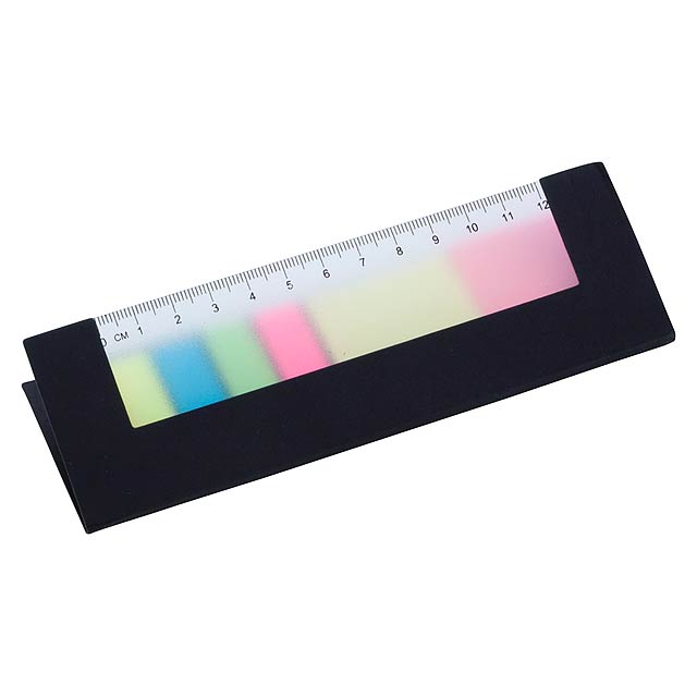 Sticky notepad - black