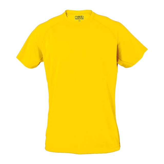 Tecnic Plus T sportovní tričko - žltá