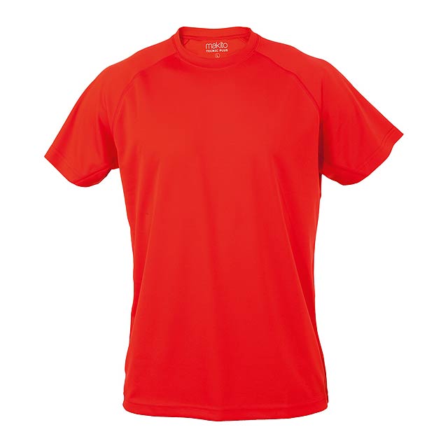 Tecnic Plus T sportovní tričko - červená