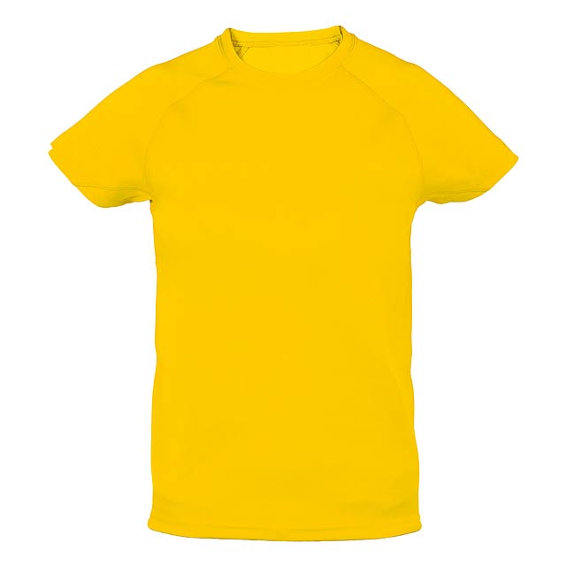 Tecnic Plus K sportovní tričko pro děti - žlutá