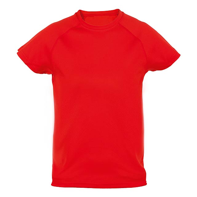 Tecnic Plus K sportovní tričko pro děti - červená