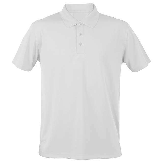 Tecnic Plus funktionelles Poloshirt - Weiß 