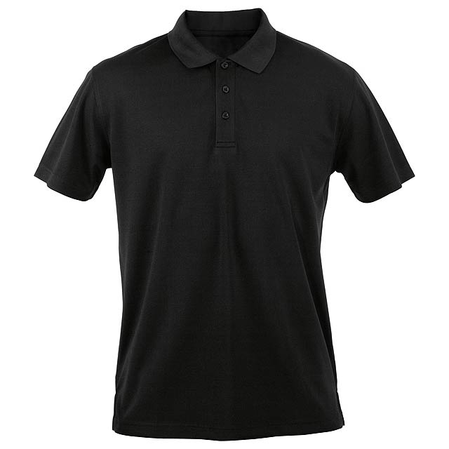 Tecnic Plus functional polo shirt - black