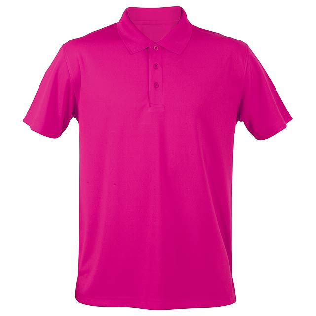 Tecnic Plus functional polo shirt - pink
