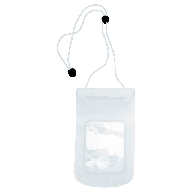 Waterproof mobile case - white