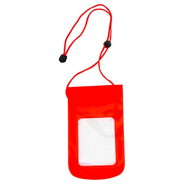 Wasserdichtes Handy-Etui - Rot