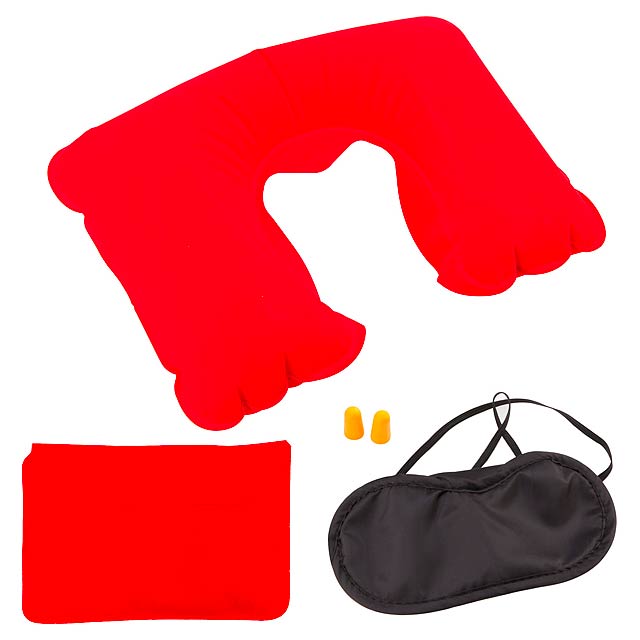 Travel set - red