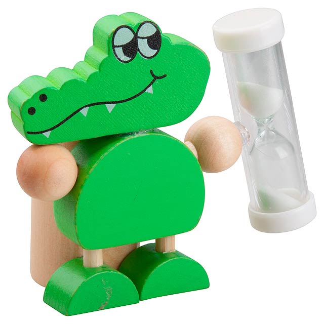 Crocky stojánek na zubní kartáček - zelená