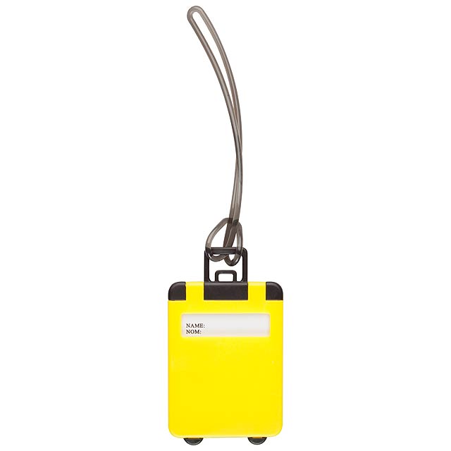 Luggage Tag - yellow