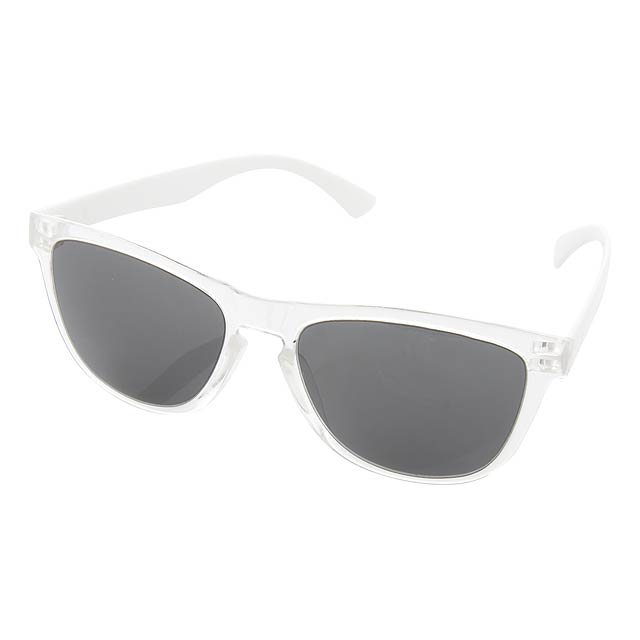 CreaSun sluneční brýle na zakázku - transparentní bílá