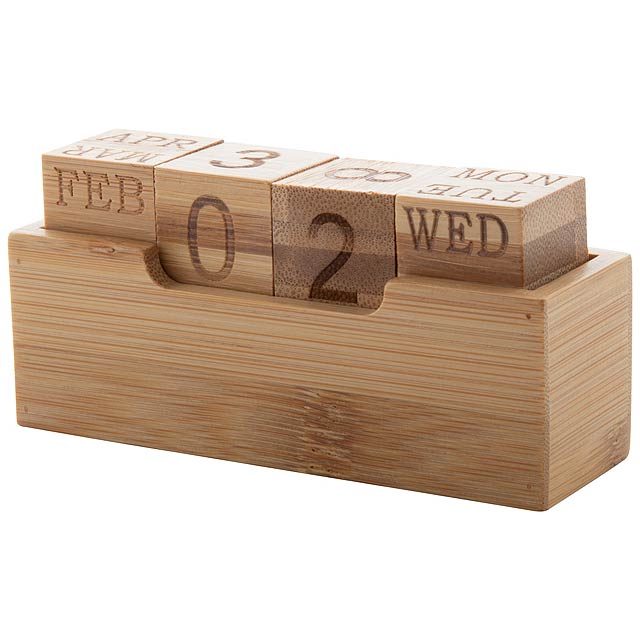 Rolbus ewiger Kalender - Holz