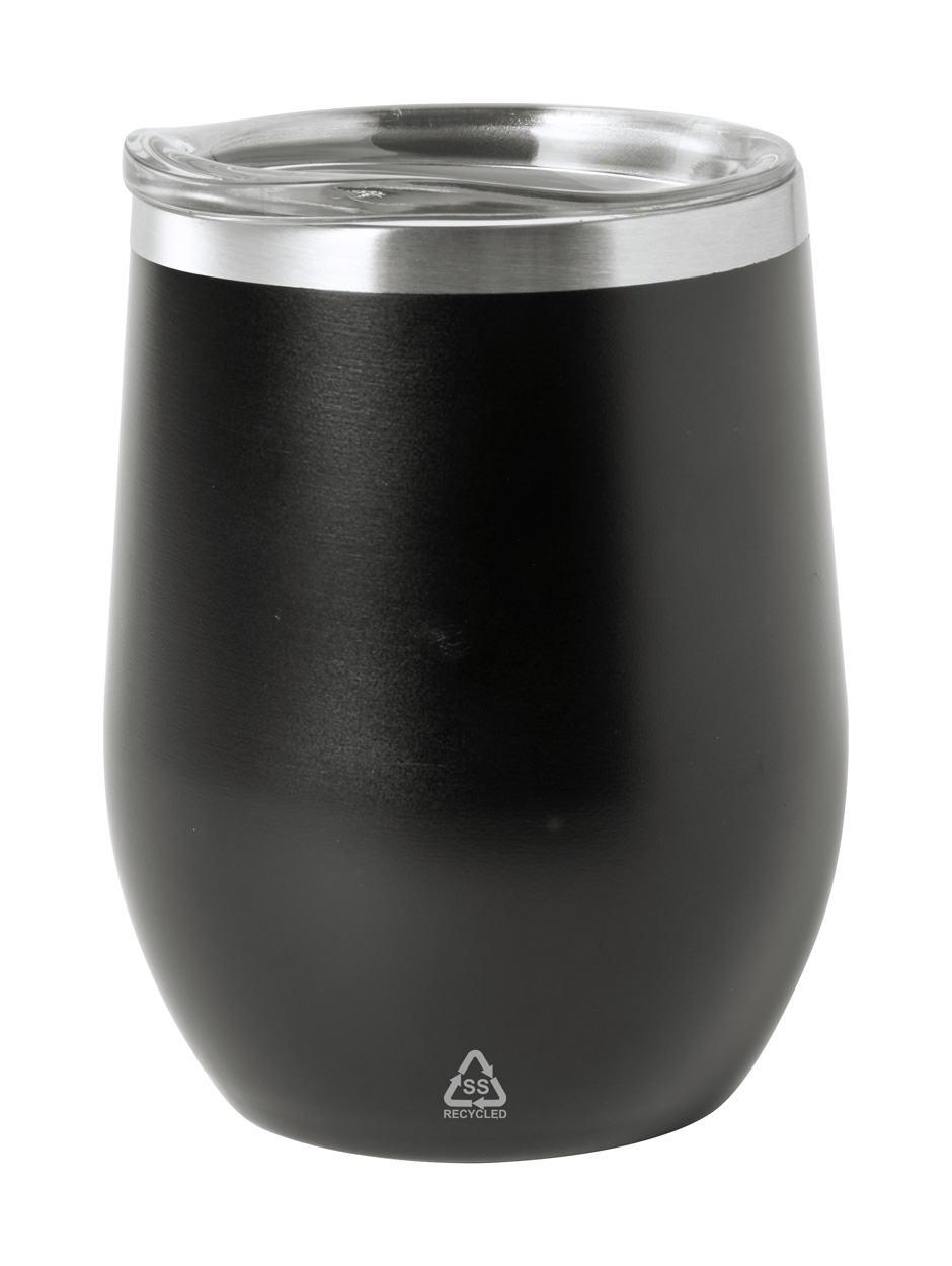 Rebby thermo mug - schwarz