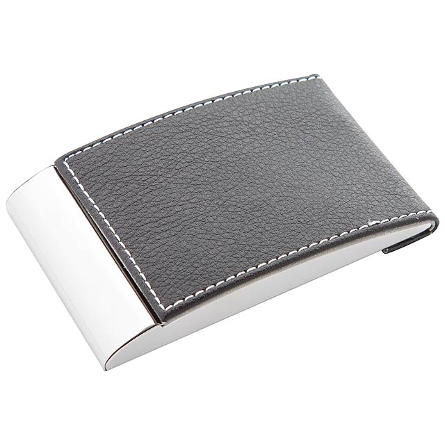 Business card holder - black