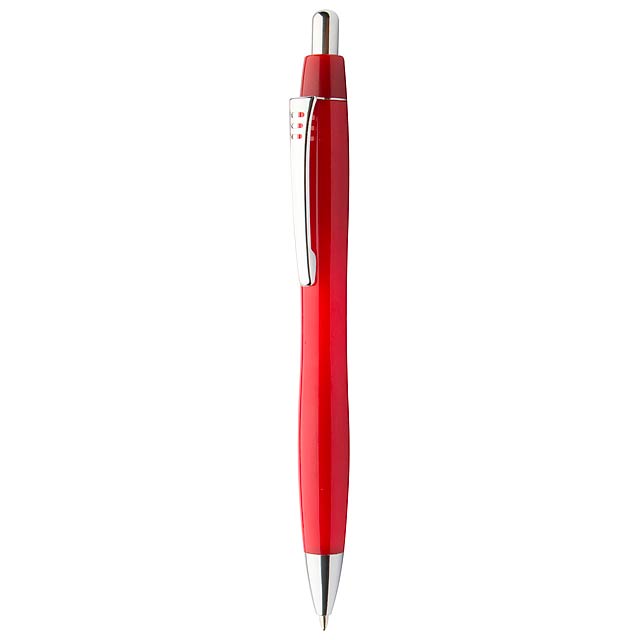 Auckland kuličkové pero - červená