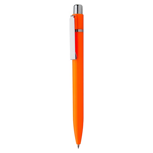 Solid kuličkové pero - oranžová