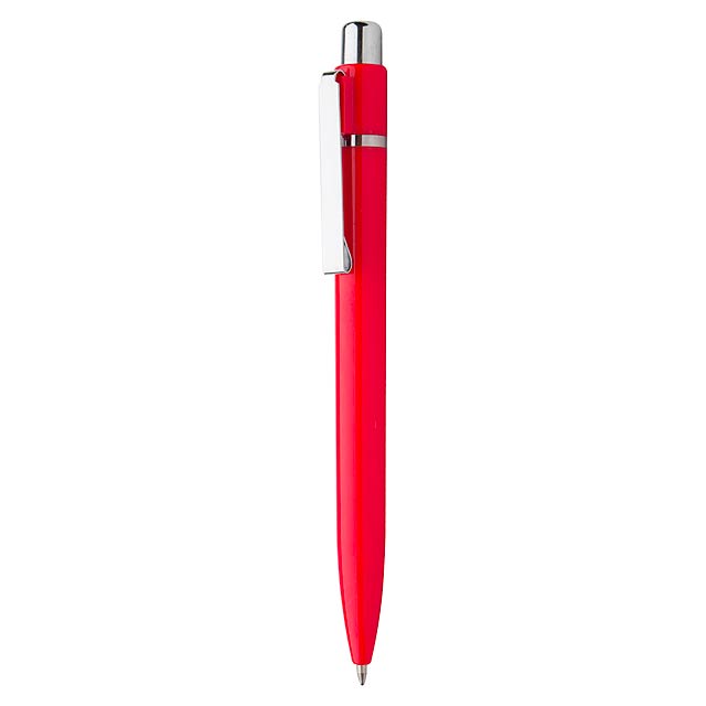 Solid kuličkové pero - červená