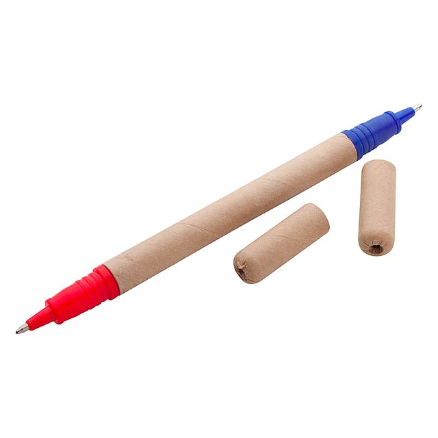 Lippo kuličkové pero z recyklovaného papíru - béžová