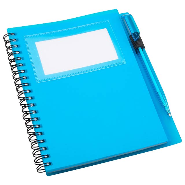 notepad - blue