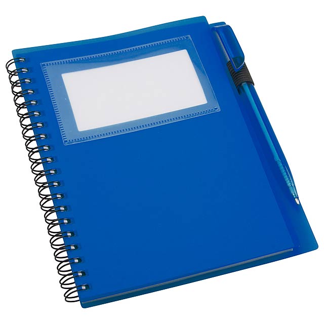 Tagged - notebook - blue