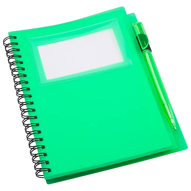 notepad - green
